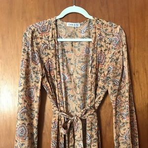 Coven & Co Mystique Kimono Maternity Dress Robe